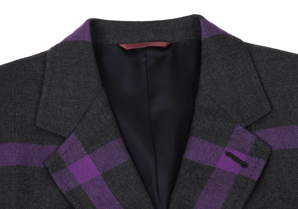 Paul Smith LONDON Wool Checkered Design Coat K-170884_003
