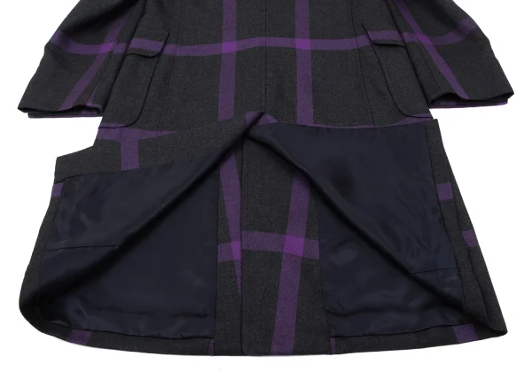 Paul Smith LONDON Wool Checkered Design Coat K-170884_017