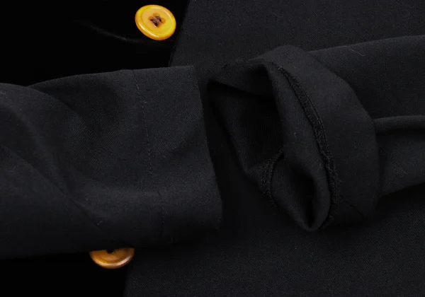 COMME des GARCONS Velour Switching Stretch Wool Twist Jacket K-170885_009