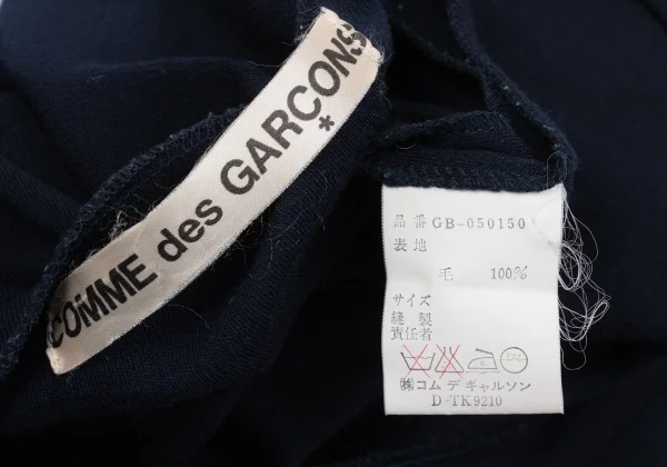 COMME des GARCONS Wool Strap Design Tunic K-170886_018