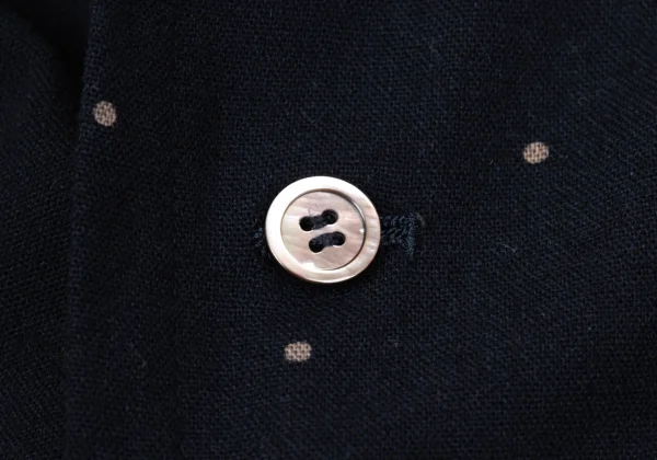 COMME des GARCONS Wool Blend Pindot Layered Jacket K-170887_009