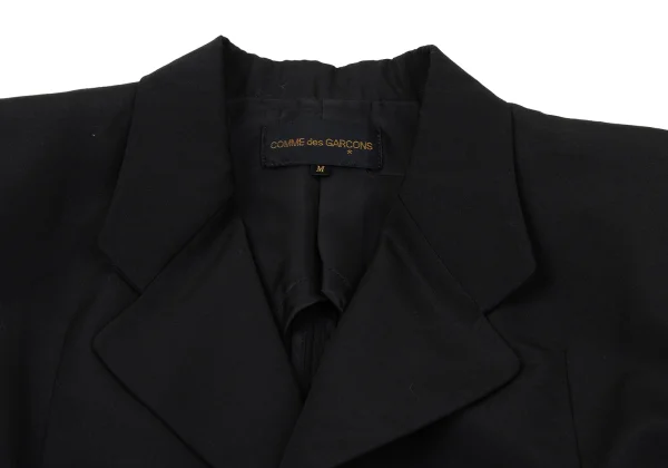 COMME des GARCONS Wool Tropical Wool Slit Pocket Long Jacket K-170888_006