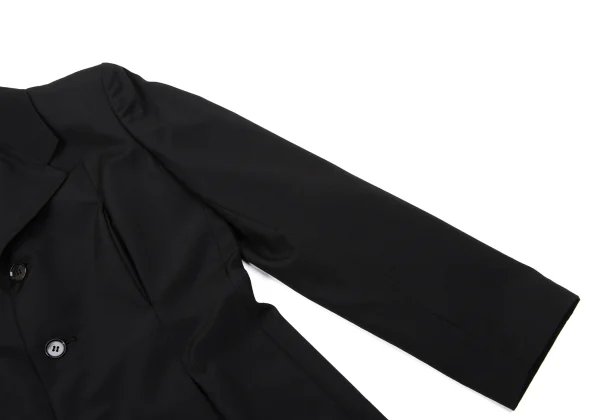COMME des GARCONS Wool Tropical Wool Slit Pocket Long Jacket K-170888_007