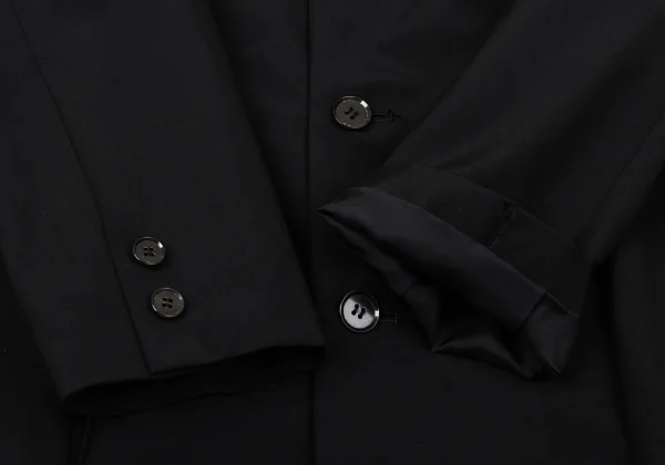 COMME des GARCONS Wool Tropical Wool Slit Pocket Long Jacket K-170888_008
