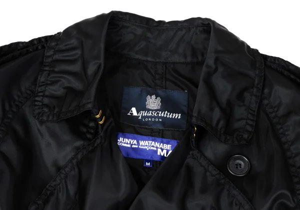 JUNYA WATANABE MAN COMME des GARCONS×Aquascutum Nylon Puckering Trench Coat K-170890_003