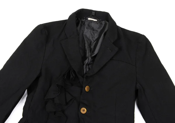 COMME des GARCONS Dyed Poly Frill Switching Jacket K-170891_003