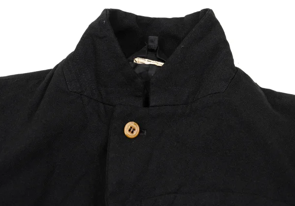 COMME des GARCONS Dyed Poly Frill Switching Jacket K-170891_005