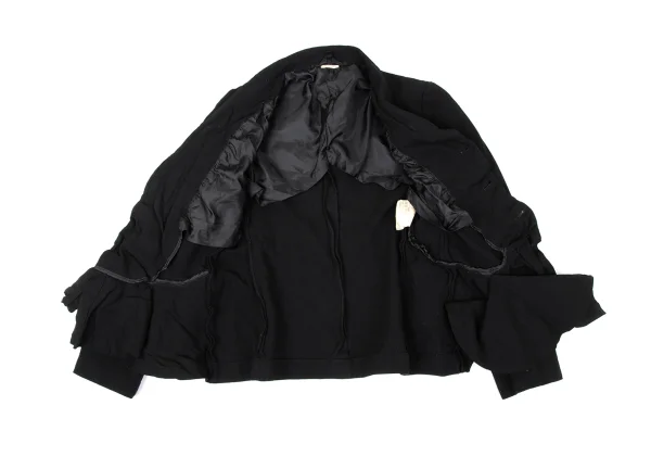 COMME des GARCONS Dyed Poly Frill Switching Jacket K-170891_012