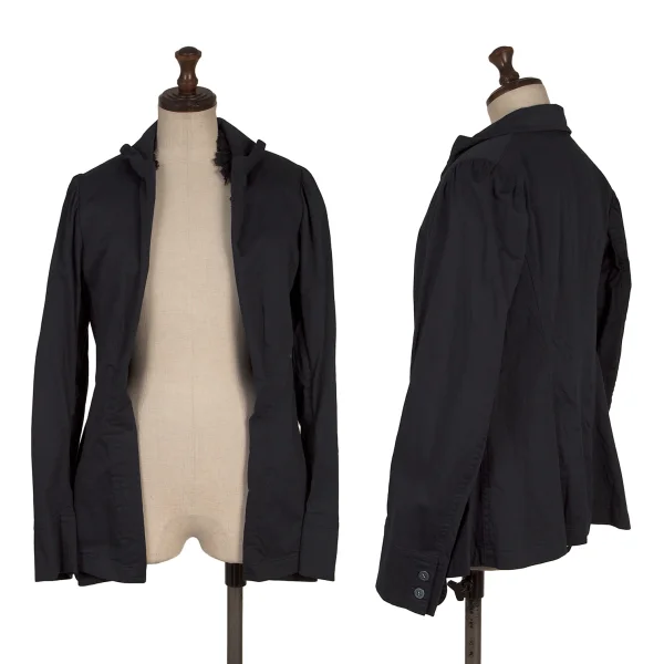 COMME des GARCONS Frilled Lining Jacket Navy M K-170892_001