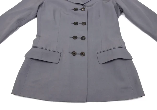 Jean Paul GAULTIER CLASSIQUE Double-breasted Peaked Rapel Jacket K-170896_010