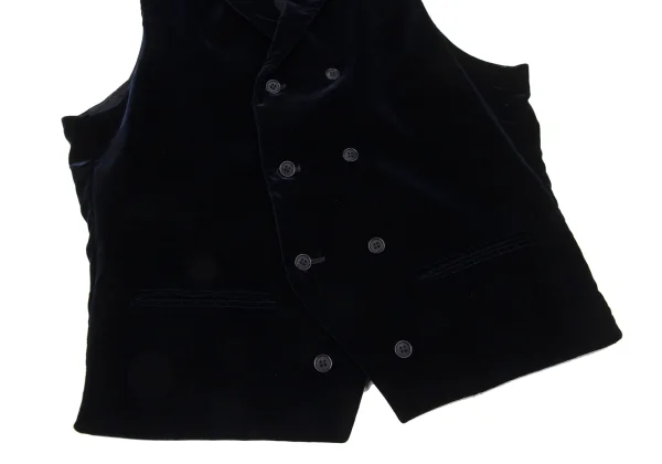 GIORGIO ARMANI Velour Semi-double Sleeveless Jacket K-170900_005