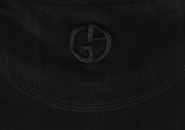 GIORGIO ARMANI Embroidery Cupra Cotton T Shirt K-170901_009