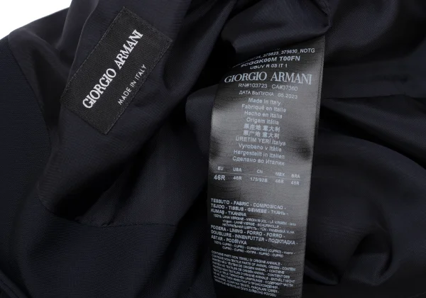 GIORGIO ARMANI Wool Gilet Vest K-170902_015