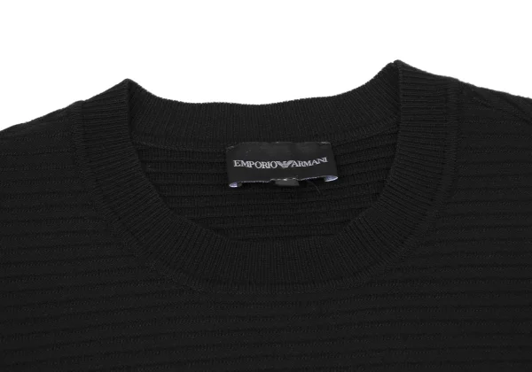 EMPORIO ARMANI Eagle Jacquard Striped Knit K-170904_003