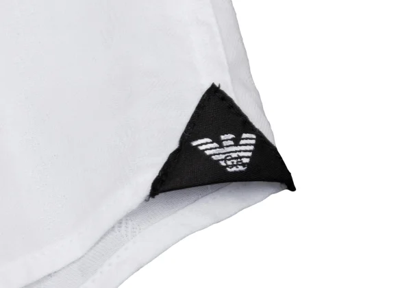 EMPORIO ARMANI Small Striped Band Collar Shirt K-170905_009