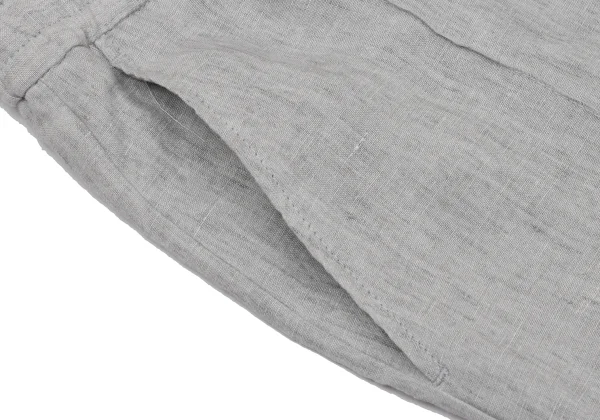 EMPORIO ARMANI Linen Tuck Easy Pants K-170906_005