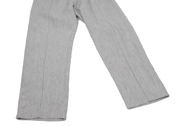 EMPORIO ARMANI Linen Tuck Easy Pants K-170906_006