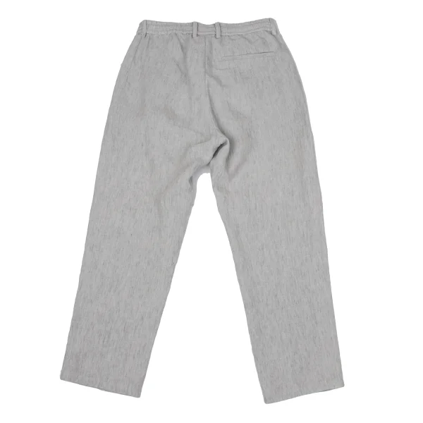 EMPORIO ARMANI Linen Tuck Easy Pants K-170906_008