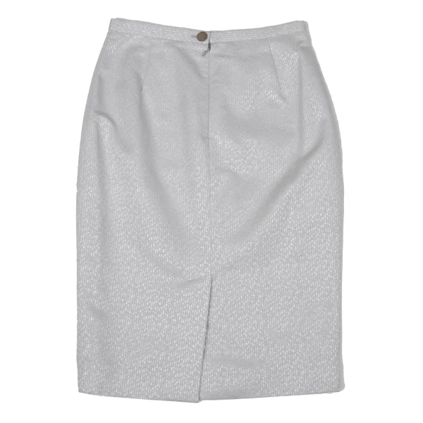 DOLCE&GABBANA Shiny Jacquard Metal Button Jacket & Skirt K-170910_016