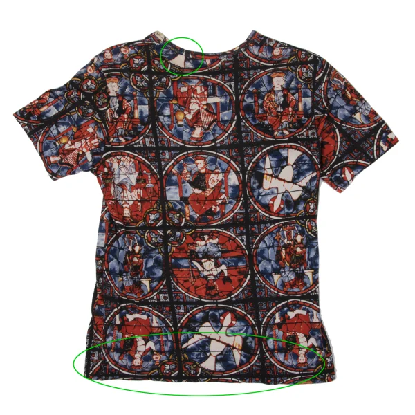 COMME des GARCONS Stained Glass Printed T Shirt K-170911_010