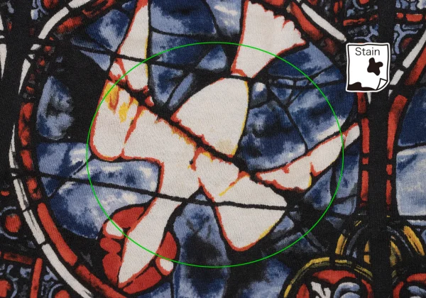 COMME des GARCONS Stained Glass Printed Skirt K-170912_006