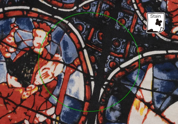 COMME des GARCONS Stained Glass Printed Skirt K-170912_007