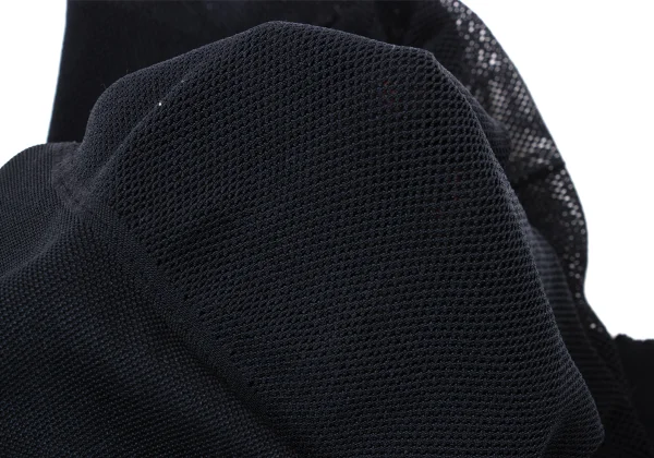 PLEATS PLEASE A-POC Cutting Mesh Drape Neck T Shirt K-170914_012