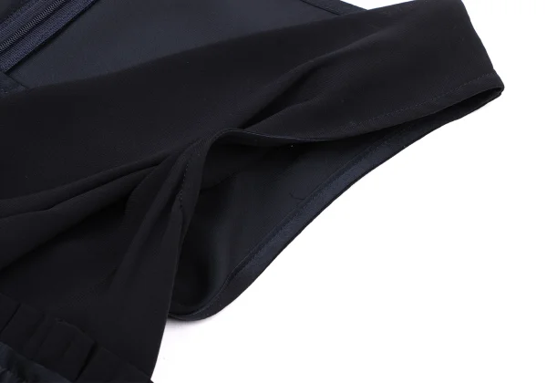 ISSEY MIYAKE 24 Pleated Switching Sleeveless Dress K-170918_005