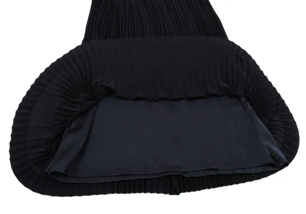 ISSEY MIYAKE 24 Pleated Switching Sleeveless Dress K-170918_008