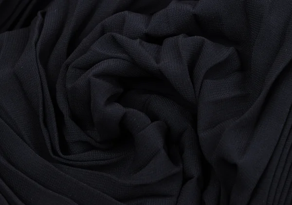 ISSEY MIYAKE 24 Pleated Switching Sleeveless Dress K-170918_013