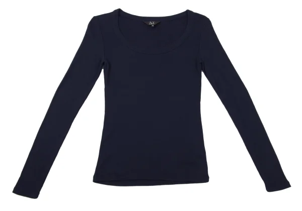 A.T ATSURO TAYAMA Rayon Cotton Rib T Shirt K-170921_002