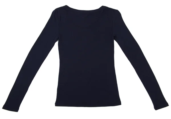 A.T ATSURO TAYAMA Rayon Cotton Rib T Shirt K-170921_008