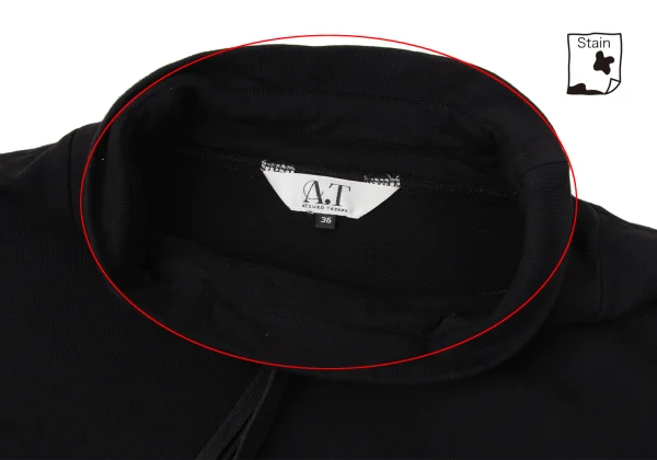 A.T ATSURO TAYAMA Drawstring Turtleneck Sweatshirt K-170922_006