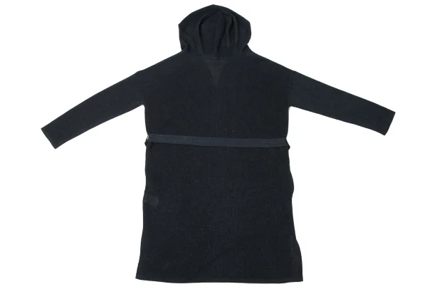 A.T ATSURO TAYAMA Rayon Poly Hooded Long Knit Cardigan K-170923_011