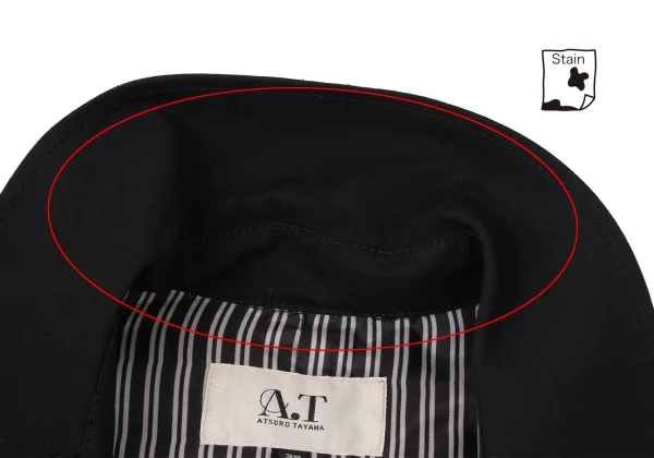 A.T ATSURO TAYAMA Poly Rayon Drape Belted Coat K-170924_005