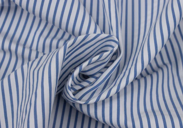 COMME des GARCONS HOMME PLUS Striped Pullover Band-collar Shirt K-170927_015