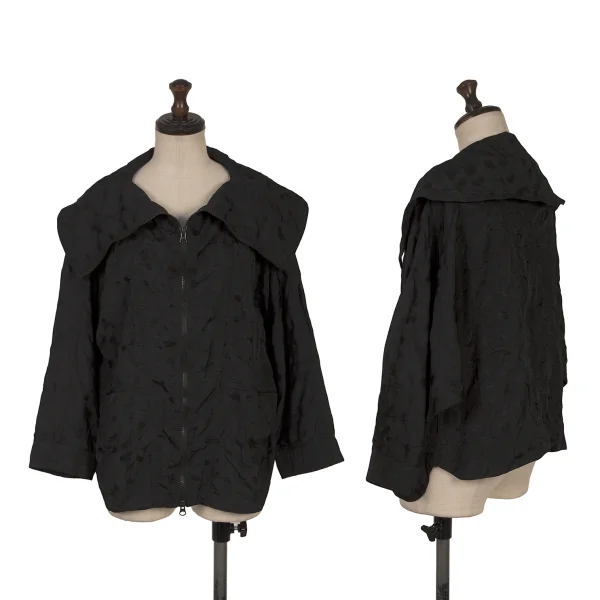 adidas by Stella McCartney Jacquard Double Zip Jacket Black OT K-170931_001
