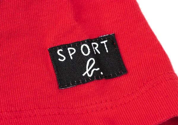 agnes b. SPORT Line Patch V-neck T-shirt K-170932_004