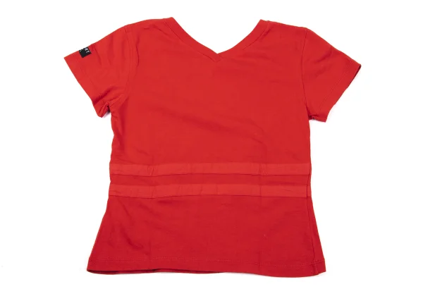 agnes b. SPORT Line Patch V-neck T-shirt K-170932_009