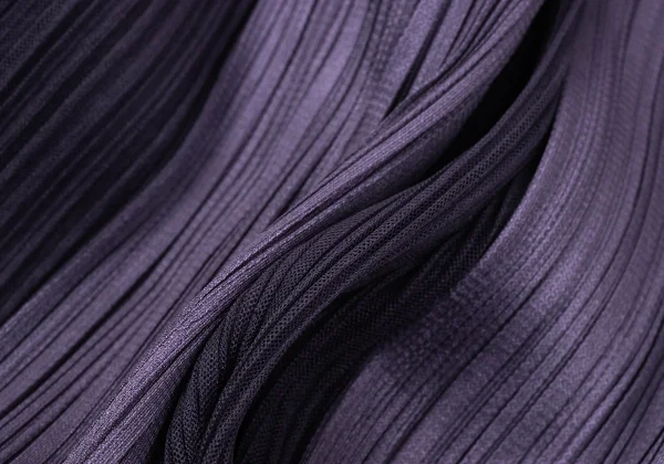 PLEATS PLEASE Hem Mesh Switching Sleeveless Dress K-170938_014