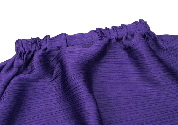 PLEATS PLEASE BOUNCE Horizontal Pleated Drape Skirt K-170943_002