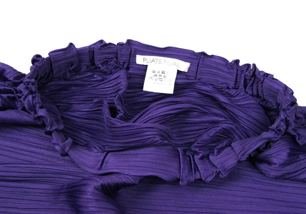 PLEATS PLEASE BOUNCE Horizontal Pleated Drape Skirt K-170943_003