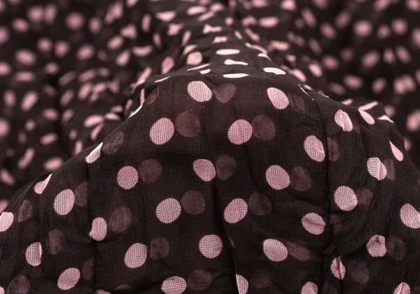ISSEY MIYAKE FETE Wrinkle Pleats Dot Printed Chinese Blouse K-170949_014