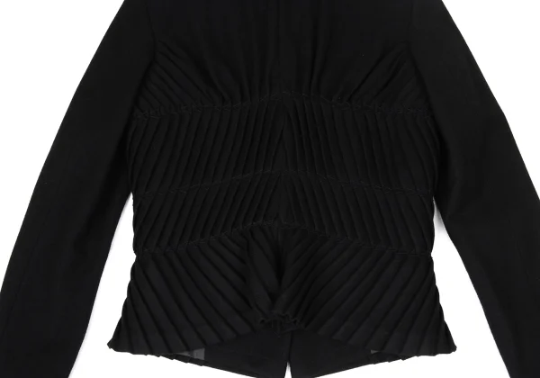 ISSEY MIYAKE FETE Pleats Switching Wool Jacket & Pants K-170954_010