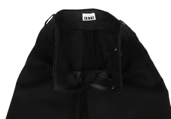ISSEY MIYAKE FETE Pleats Switching Wool Jacket & Pants K-170954_014
