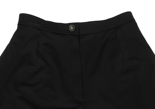 LEONARD Acetate Poly Waist Logo Embroidery Pants K-170956_004