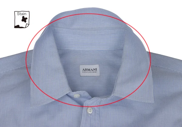 ARMANI COLLEZIONI Checker Long Sleeve Shirt K-170959_004