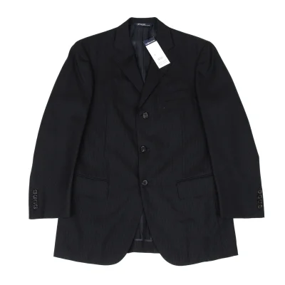 POLO by Ralph Lauren Wool Striped Tailored Jacket