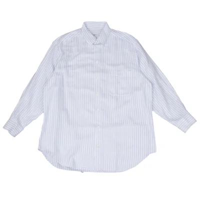 ARMANI COLLEZIONI Stripe Woven Long Sleeve Shirt