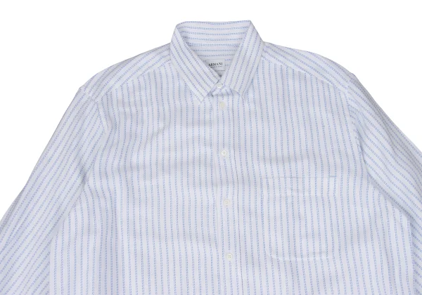 ARMANI COLLEZIONI Stripe Woven Long Sleeve Shirt K-170965_002